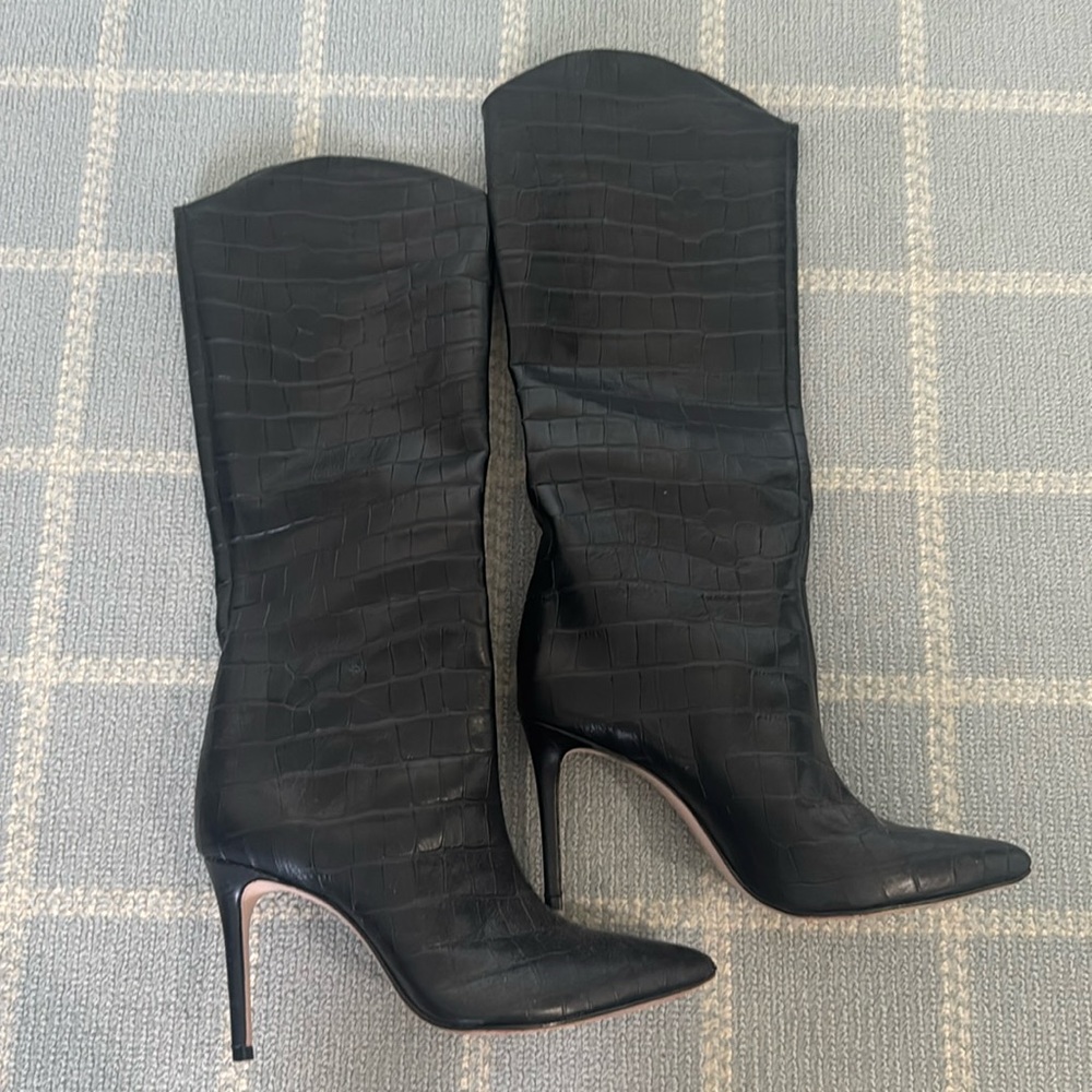 Schutz knee boots